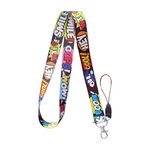 Resmi Galeri görüntüleyiciye yükleyin, Çizgi Film Yazı 2 Boyun Askı ipi Ve Telefon Askısı (Kartlık Ücretsiz)