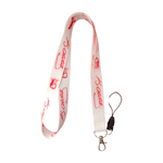 Resmi Galeri görüntüleyiciye yükleyin, Beyaz Kırmızı Atatürk İmzalı Boyun Askı ipi Ve Telefon Askısı (Kartlık Ücretsiz)