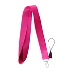 Resmi Galeri görüntüleyiciye yükleyin, Saf Pembe Renk Boyun Askı ipi Ve Telefon Askısı (Kartlık Ücretsiz)