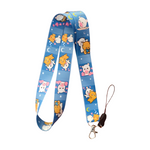 Resmi Galeri görüntüleyiciye yükleyin, Mavi Ayıcık Boyun Askı ipi Ve Telefon Askısı (Kartlık Ücretsiz)