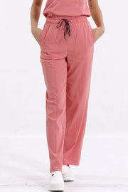 MEDİNİLLA TEK ALT Çift Yön Likralı Kadın Cerrahi Pantolon Leylak