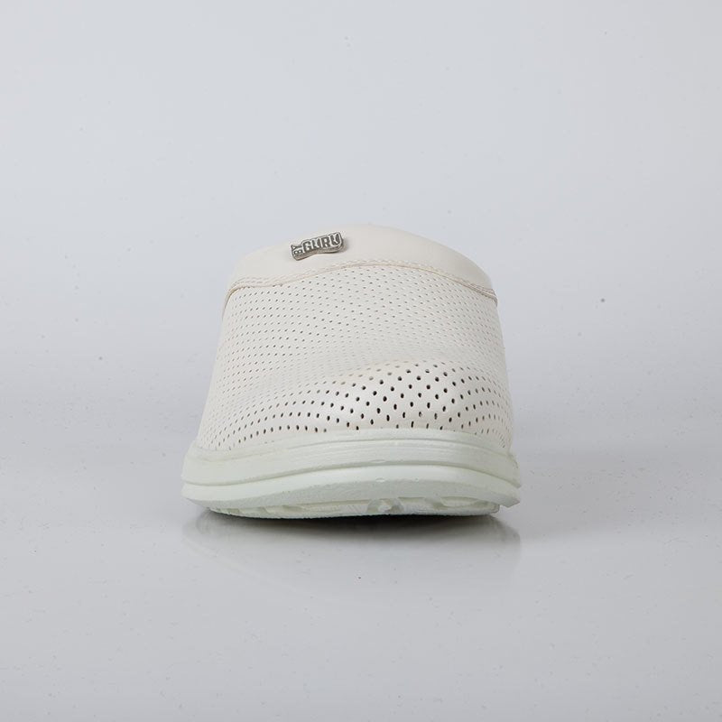 Sabo Klasik Terlik Beyaz Deri