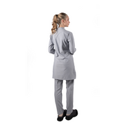 Tesettür Panda Flex Likralı Cerrahi Takım Gri