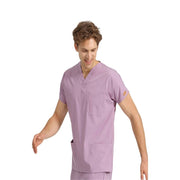 SCRUBLE FLEX | TEK ÜST Likralı Unisex Cerrahi Forma Lila